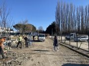 Les travaux se poursuivent dans la cour de l'école Rosa Parks - février 2023 -6