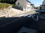 Nouvel aménagement devant l’école de Mélas -3