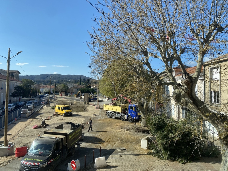 Place Jean Macé : les travaux se poursuivent