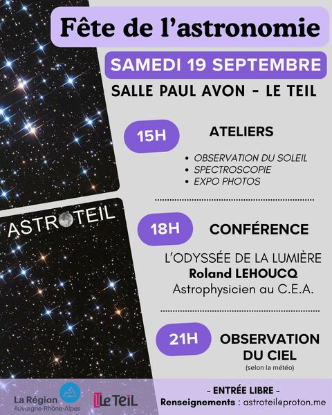 Fête de l'astronomie