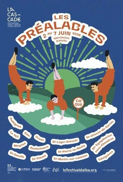 Les Préalables d'Alba au Teil : Un spectacle de cirque aérien !
