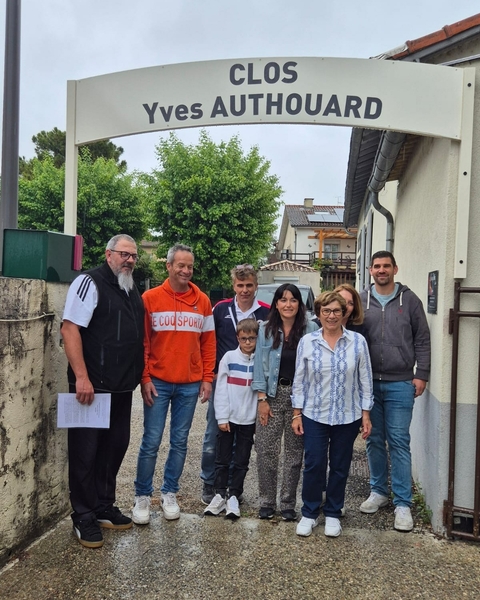 Inauguration du Clos Yves Authouard