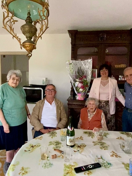 105 ans pour notre Teilloise Georgette LALARD !