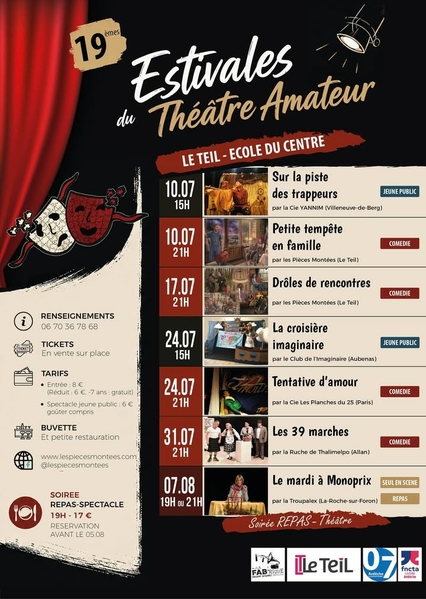 Programmation Les Pièces Montées