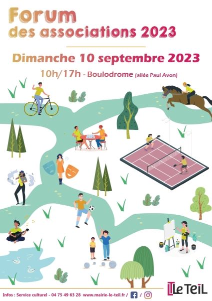 A vos agendas - Le forum des associations 2023 se prépare !