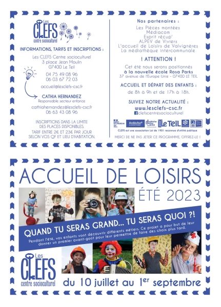 Accueil de loisirs Les CLEFS