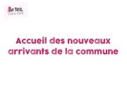 Cérémonie d'Accueil des Nouveaux Arrivants