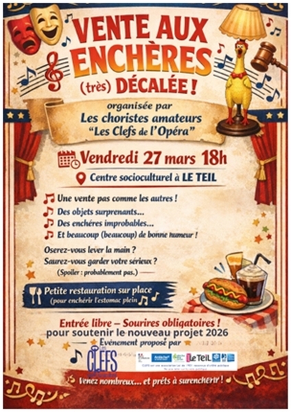 Vente aux enchères - LES CLEFS