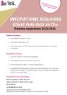 Inscriptions scolaires