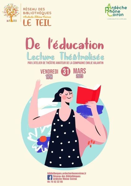 AFFICHE LECTURE THEATRALISEE