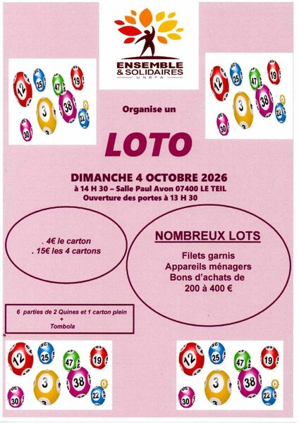 Loto Ensemble & Solidaires