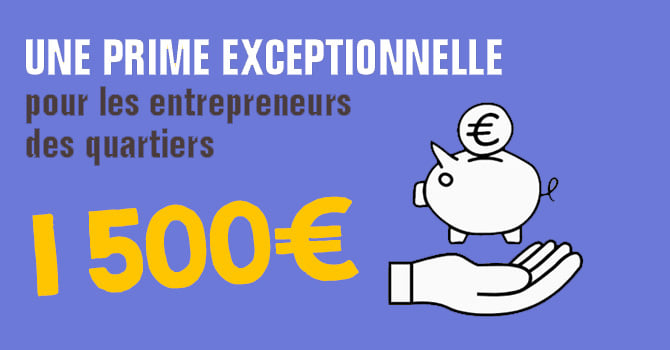Aide exceptionnelle - entrepreneurs des quartiers 2021