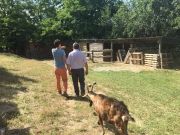 Rencontre avec l'association teilloise "Altervita" au refuge "Le Mistral"
