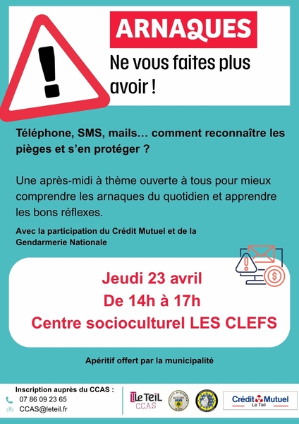 Arnaques : Apprendre à les repérer