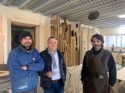 Rencontre avec Tristan Remy et Mattéo Cassonnet qui ont installé Atelier Concret au Teil