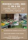 Le Terreau (Cruas) : Cuisinez avec le chef Philippe Pupier
