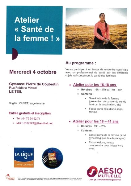 Atelier "Santé de la femme