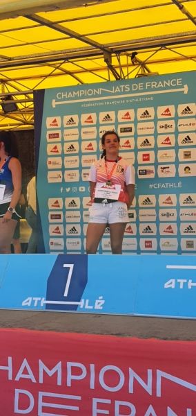 Auriane Mouton Championne de France Espoir - juin 2022 -2