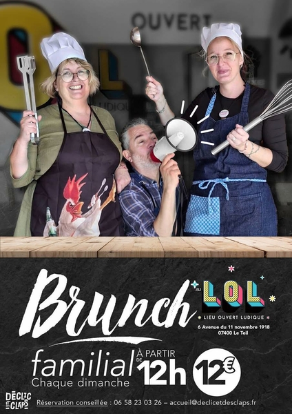 Brunch familial de ce dimanche 27 avril !