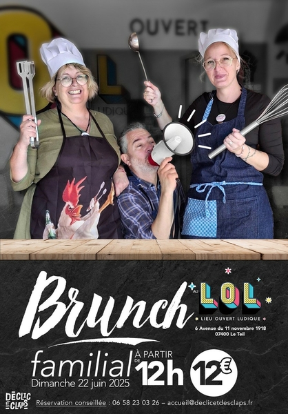 Le BRUNCH LUDIQUE
