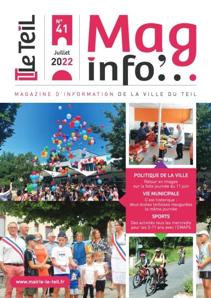 Bulletin municipal n° 41 - mois de juillet 2022