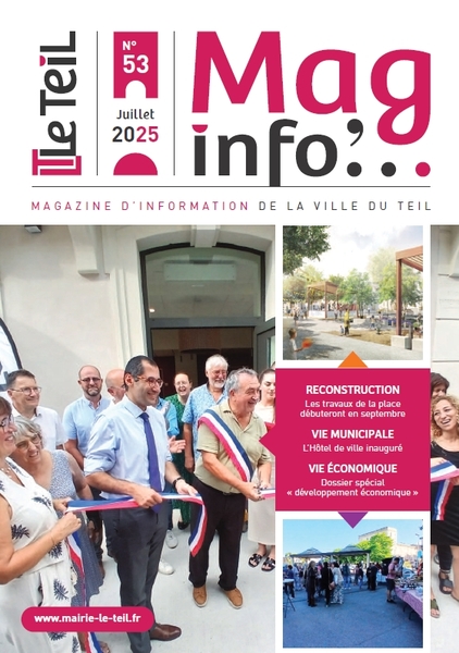 Mag info n°53 - mois de juillet 2025
