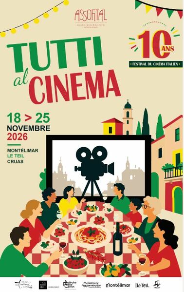 Tutti al cinema - Programme du Festival Italien