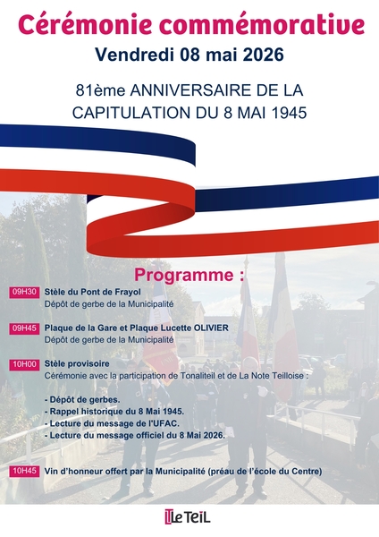Commémoration 08 mai