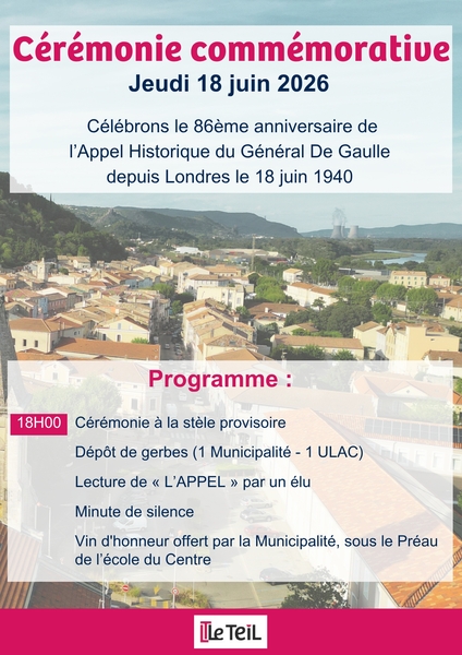 Cérémonie commémorative