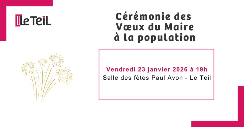 Traditionnelle cérémonie des vœux à la population