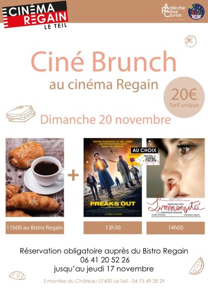 cinebrunch double films du 20 nov assofital