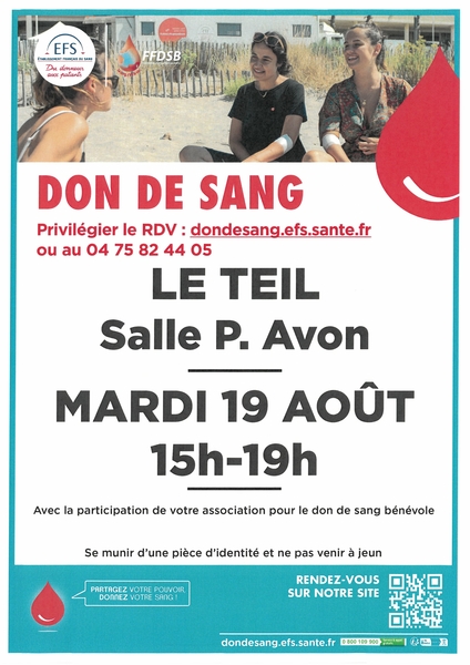 Collecte de sang