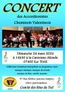 Concert des Accordéonistes Cheminots Valentinois