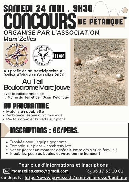 Concours de Pétanque !