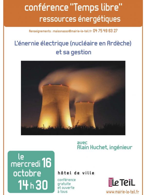 Conférence temps libre octobre  2019