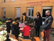 La création des jardins partagés se poursuit à La Violette