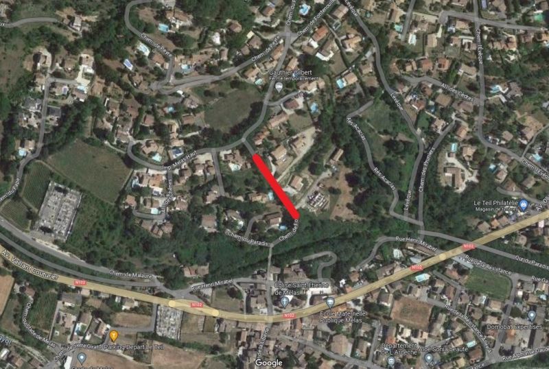 Des travaux de voirie Chemin de Fontenouille