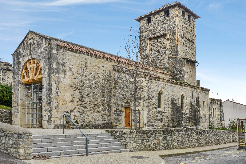 Eglise Saint-Etienne de Mélas - crédit photo : © OCUS / Fondation du patrimoine
