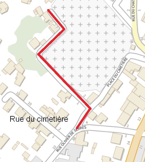 Entretien et amélioration de la voirie - Rue du Cimetière