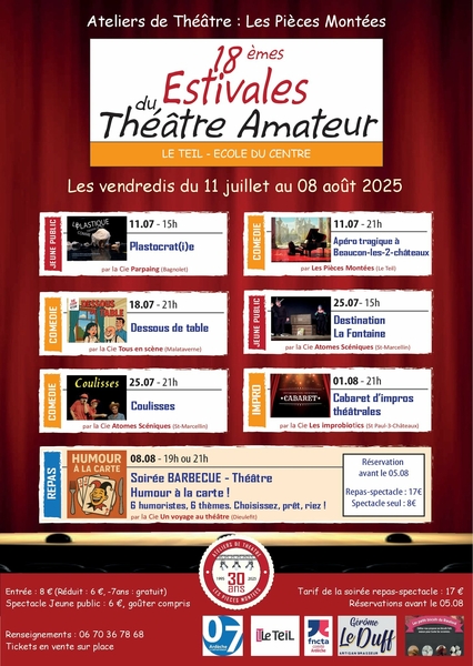ESTIVALES DU THEATRE AMATEUR