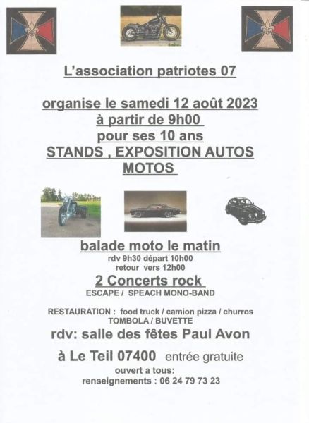 Expositions motos et autos - Patriote 07