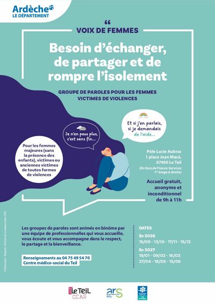Nouveau groupe de parole FVV CMS LE TEIL