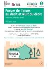 Forum de l'accès au droit et nuit du droit