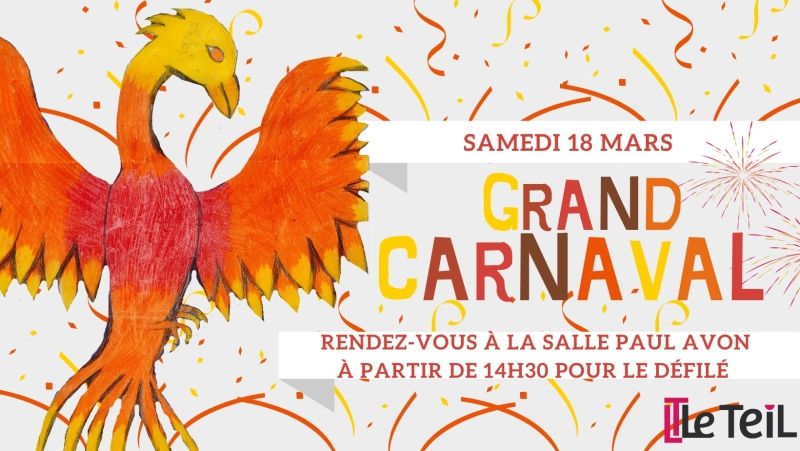 Grand carnaval - samedi 18 mars 2023