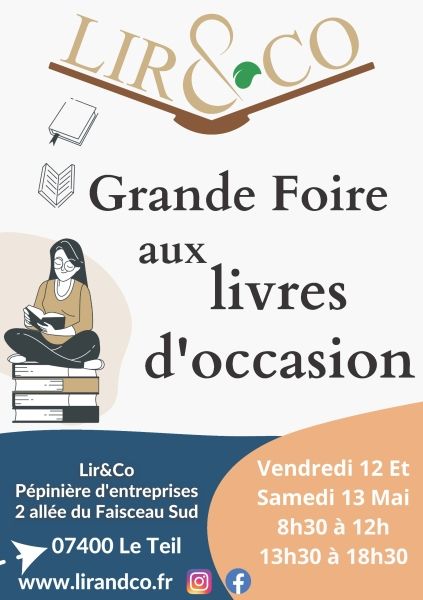 Grande foire aux livres d'occasions