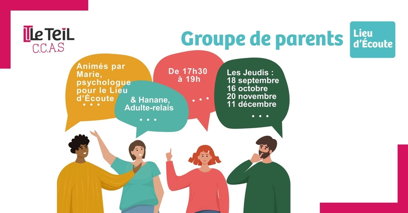 Groupe de Parents // Parents, venez profiter d'un soutien mutuel
