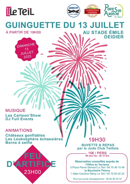Guinguette du 13 juillet !