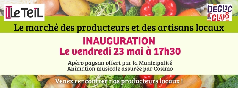 Inauguration Marché des Producteurs