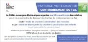 La DREAL organise deux visites du chantier du contournement du Teil ce mardi 30 août