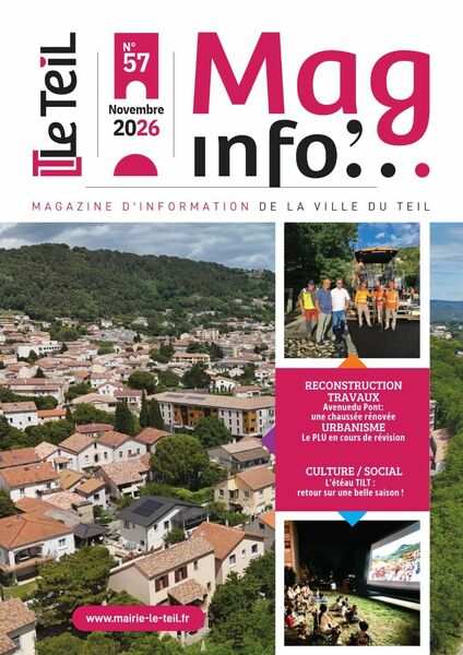 Mag info n° 57 - Mois de Novembre 2026